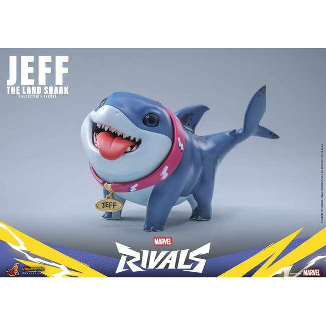 Marvel Rivals Videogame Masterpiece Series Action Figure Jeff the Land Shark 11 cm
