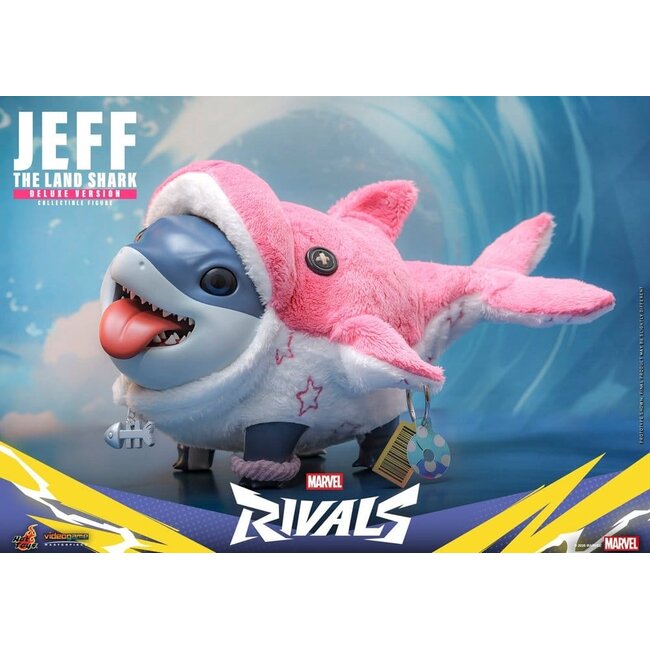 Marvel Rivals Videospiel-Meisterwerk-Actionfigur Jeff der Landhai (Deluxe-Version) 11 cm