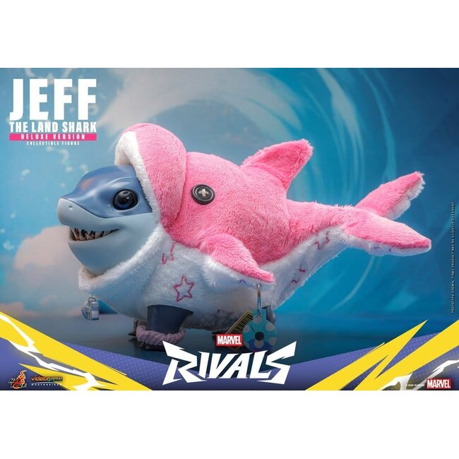 Marvel Rivals Videogame Masterpiece Series Action Figure Jeff the Land Shark (Deluxe Version) 11 cm