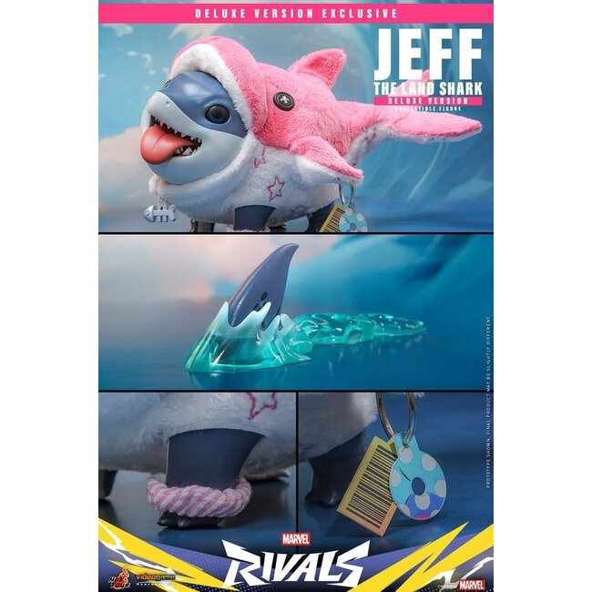 Marvel Rivals Videogame Masterpiece Series Action Figure Jeff the Land Shark (Deluxe Version) 11 cm