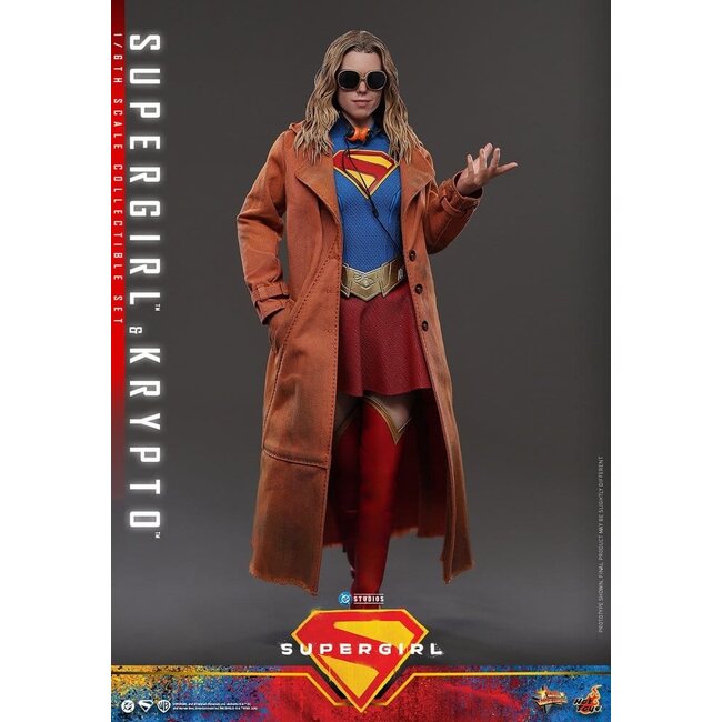 DC Comics Movie Masterpiece Actionfiguren-Set Supergirl & Krypto 28 cm