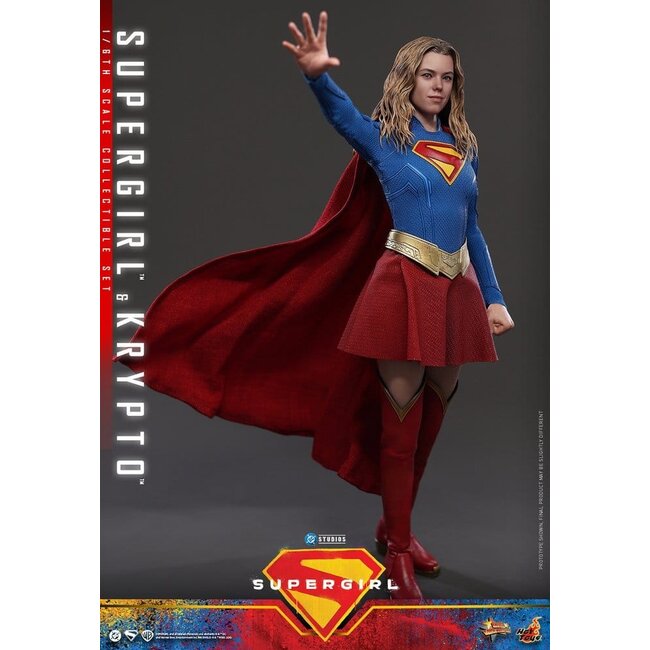 DC Comics Movie Masterpiece Actionfiguren-Set Supergirl & Krypto 28 cm
