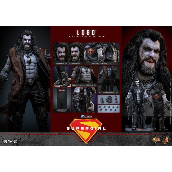 DC Comics Movie Masterpiece Action Figure 1/6 Lobo 33 cm