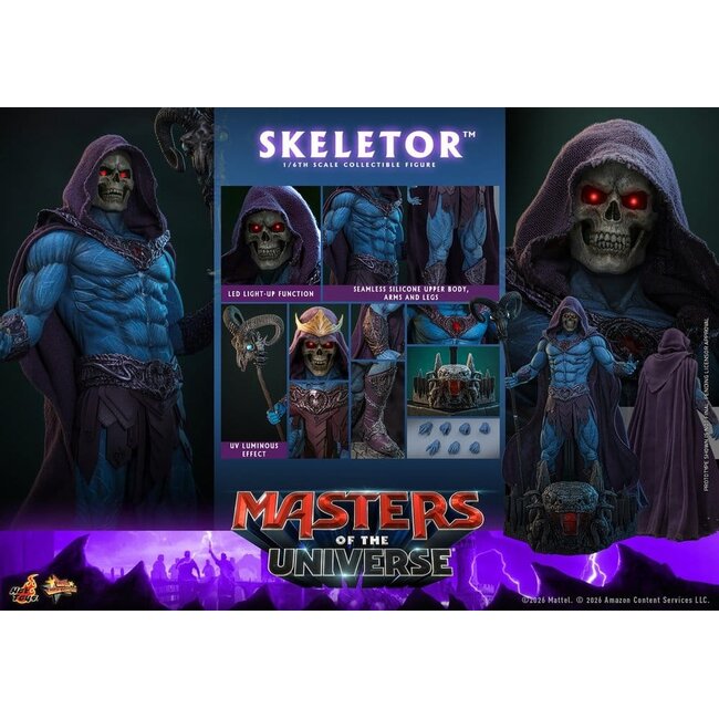 Masters of the Universe Movie Masterpiece Actionfigur 1/6 Skeletor 31 cm