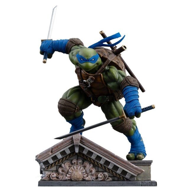 Iron Studios Teenage Mutant Ninja Turtles Art Scale Statue 1/10 Leonardo Unleashed 22 cm