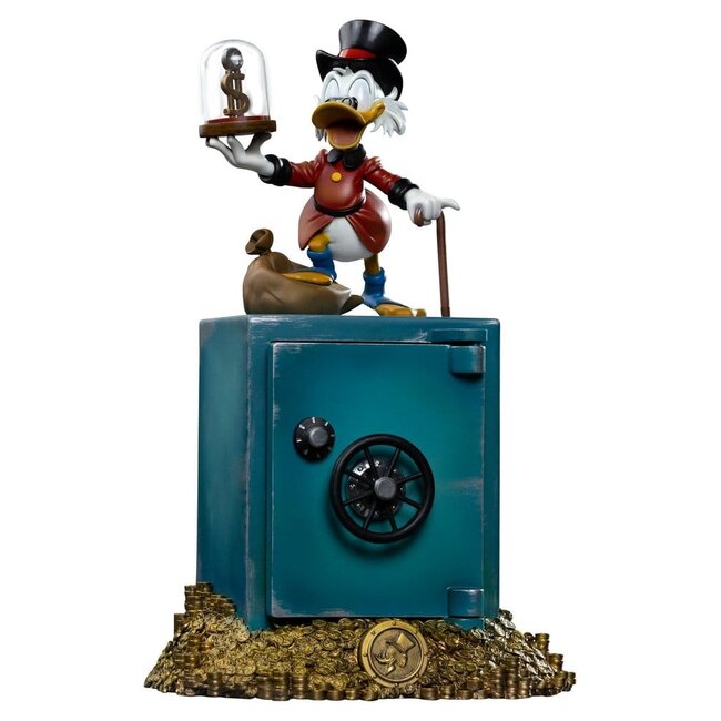 DuckTales-Kunstfigur im Maßstab 1:10: Onkel Dagobert Duck und seine Neffen, 30 cm