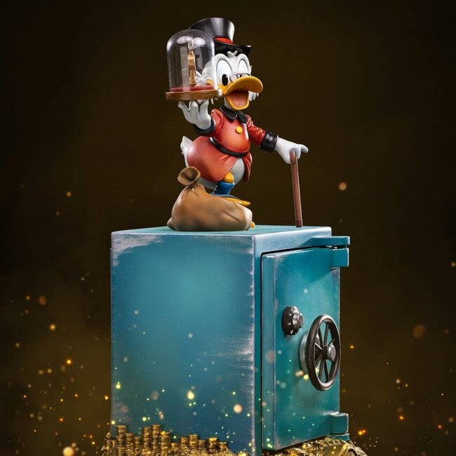 DuckTales-Kunstfigur im Maßstab 1:10: Onkel Dagobert Duck und seine Neffen, 30 cm