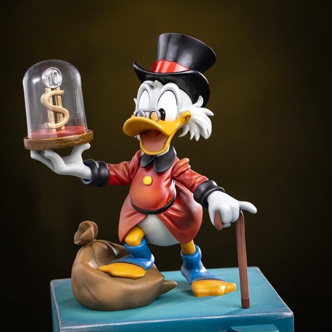 DuckTales-Kunstfigur im Maßstab 1:10: Onkel Dagobert Duck und seine Neffen, 30 cm