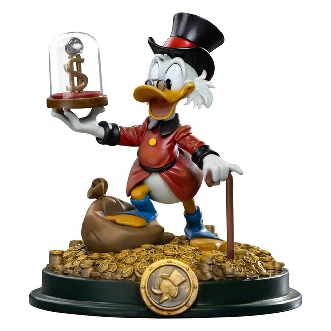 Iron Studios Duck Tales Art Scale Statue 1/10 Uncle Scrooge McDuck 17 cm