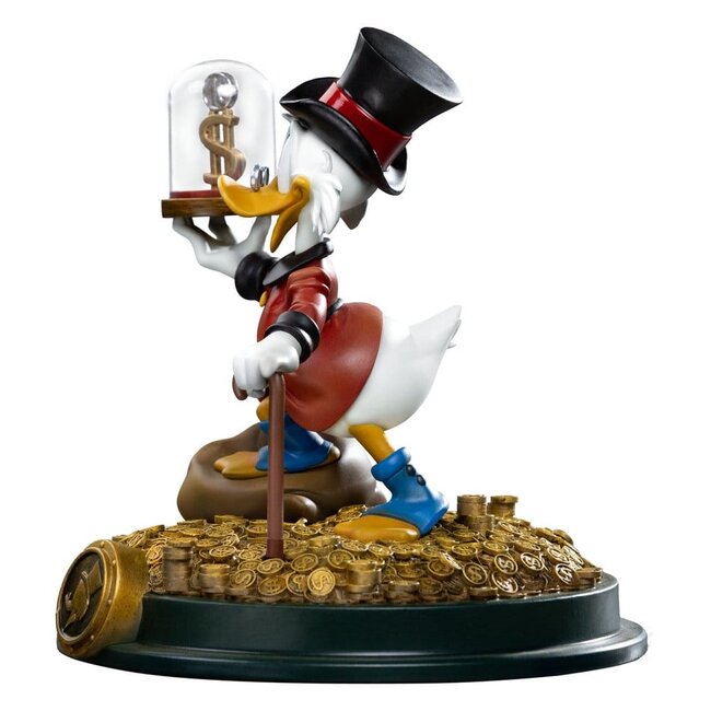 DuckTales-Kunstfigur im Maßstab 1:10, Onkel Dagobert Duck, 17 cm
