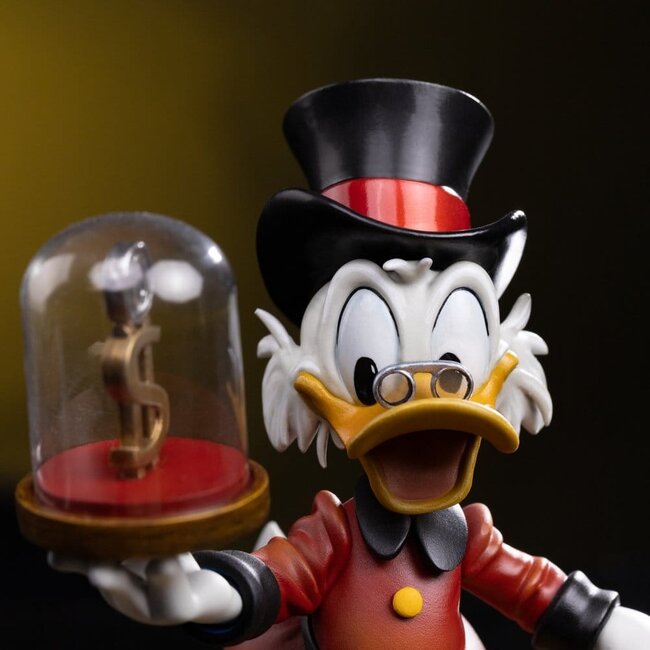 DuckTales-Kunstfigur im Maßstab 1:10, Onkel Dagobert Duck, 17 cm