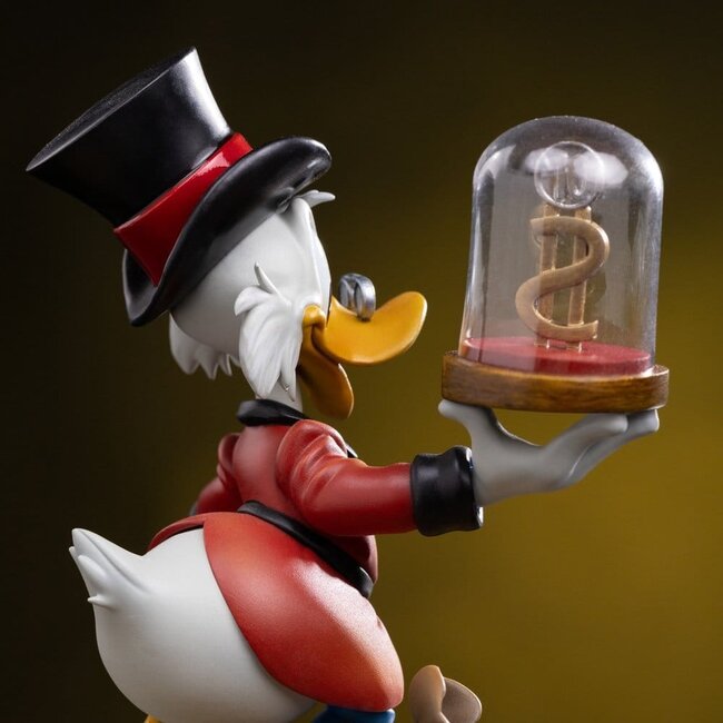 DuckTales-Kunstfigur im Maßstab 1:10, Onkel Dagobert Duck, 17 cm