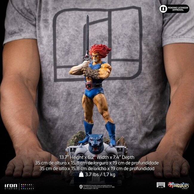 ThunderCats-Kunststatue im Maßstab 1:10 Lion-O Unleashed 35 cm