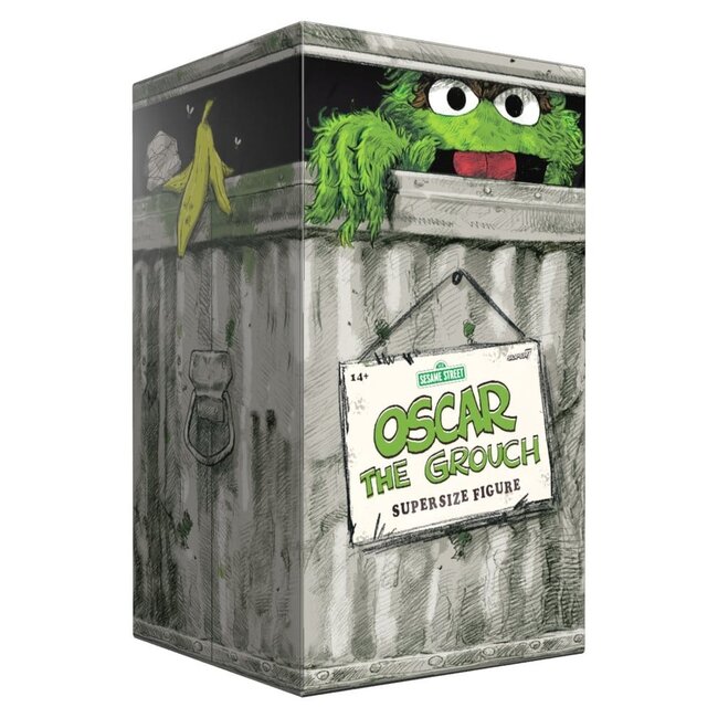 Sesame Street SuperSize Vinyl Figure Oscar The Grouch