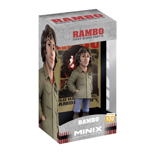 First Blood Minix Figur Rambo 12 cm