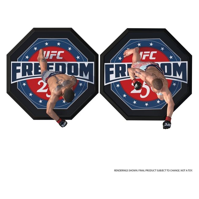 UFC McFarlane’s SportsPicks Action Figures 2-Pack Ilia Topuria vs Justin Gaethje (Freedom 250) 18 cm