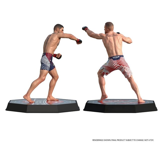 UFC McFarlane's SportsPicks Actionfiguren 2er-Pack Ilia Topuria vs. Justin Gaethje (Freedom 250) 18 cm