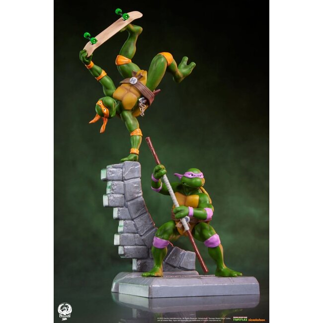 Teenage Mutant Ninja Turtles PVC-Statue 4er-Pack 20 cm