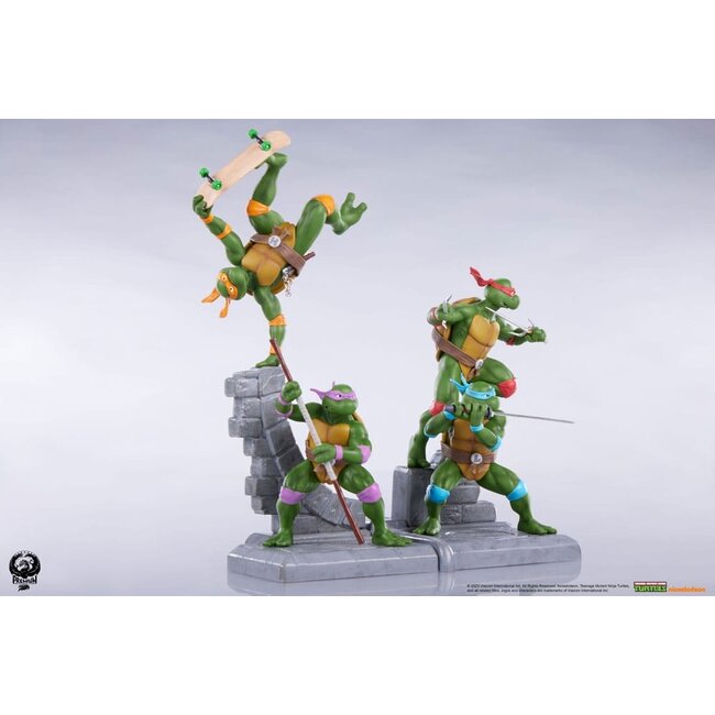 Teenage Mutant Ninja Turtles PVC Statue 4-pack 20 cm