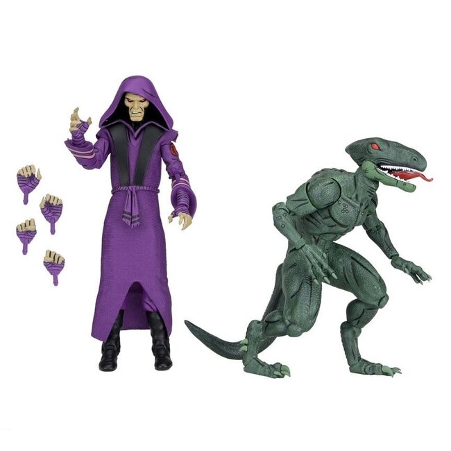 Teenage Mutant Ninja Turtles (Mirage Comics) Actionfiguren-Doppelpack Daimyo Orkai & Raptor 18 cm
