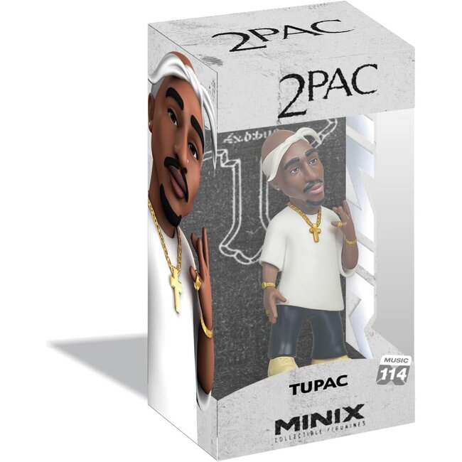 Tupac Comics Minix Figure Tupac Shakur 12 cm
