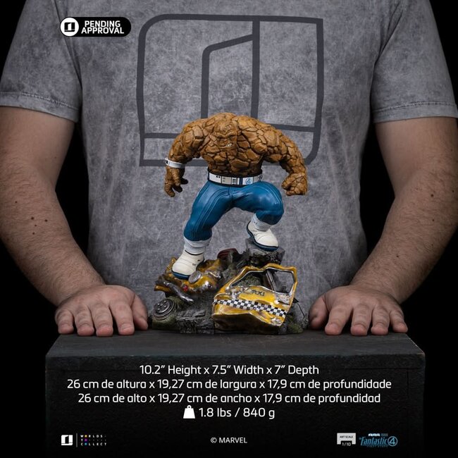 Fantastic Four Art Scale Statue 1/10 The Thing (Exclusive Version)