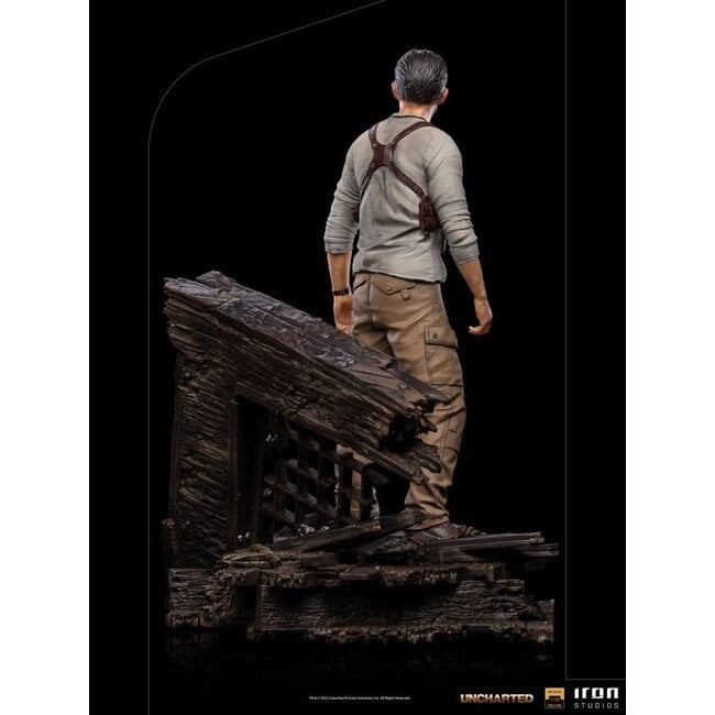 Uncharted Movie Deluxe Art Scale Statue 1/10 Nathan Drake 22 cm