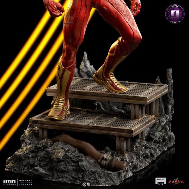 DC Comics The Flash Movie Art Scale Statue 1/10 The Flash 22 cm
