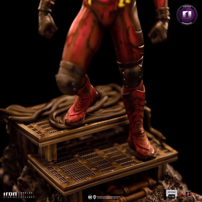 DC Comics The Flash Movie Art Scale Statue 1/10 The Flash (alternative Version) 23 cm