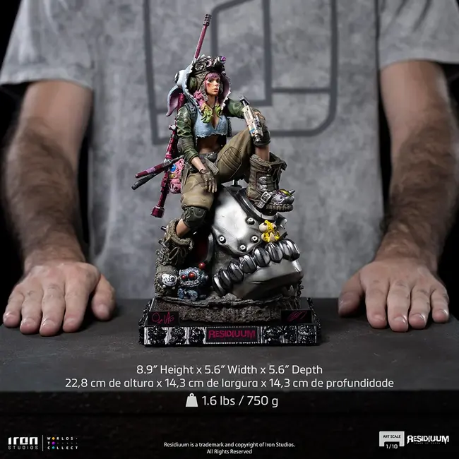 Residuum Art Scale Statue 1/10 Coral Deluxe