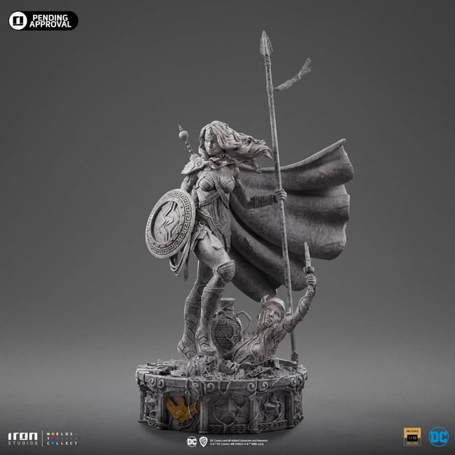 DC Comics Art Scale Statue 1/10 Wonder Woman Unleashed Marmorvariante