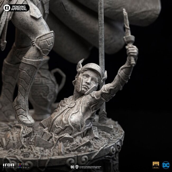 DC Comics Art Scale Statue 1/10 Wonder Woman Unleashed Marmorvariante
