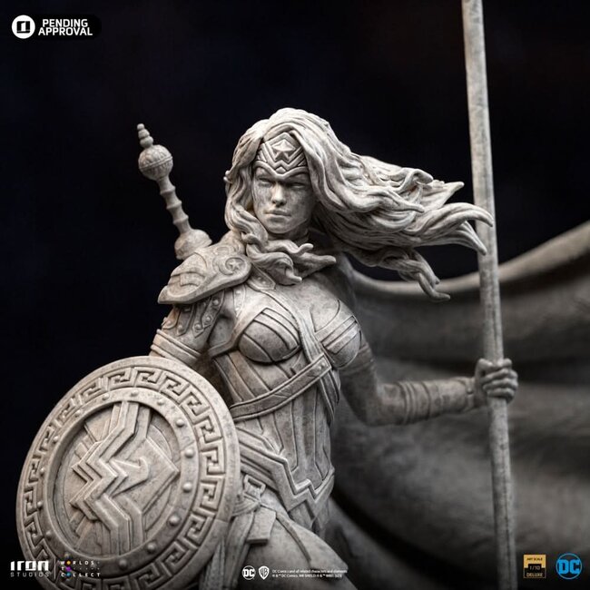 DC Comics Art Scale Statue 1/10 Wonder Woman Unleashed Marmorvariante
