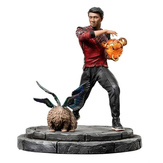 Iron Studios Shang-Chi and the Legend of the Ten Rings BDS Art Scale Statue 1/10 Shang-Chi & Morris 19 cm