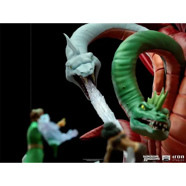Dungeons & Dragons Demi Art 1/20 Statue Tiamat Schlachtdiorama