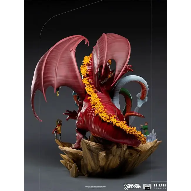 Dungeons and Dragons Demi Art 1/20 Statue Tiamat Battle Diorama