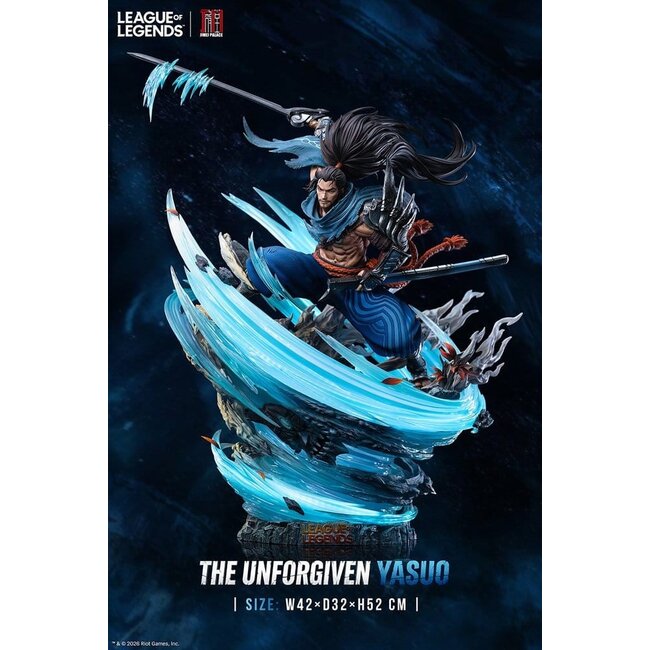 League of Legends Statue The Unforgiven Yasuo 52 cm