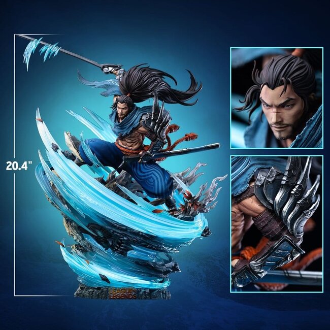 League of Legends Statue Der Unvergebene Yasuo 52 cm