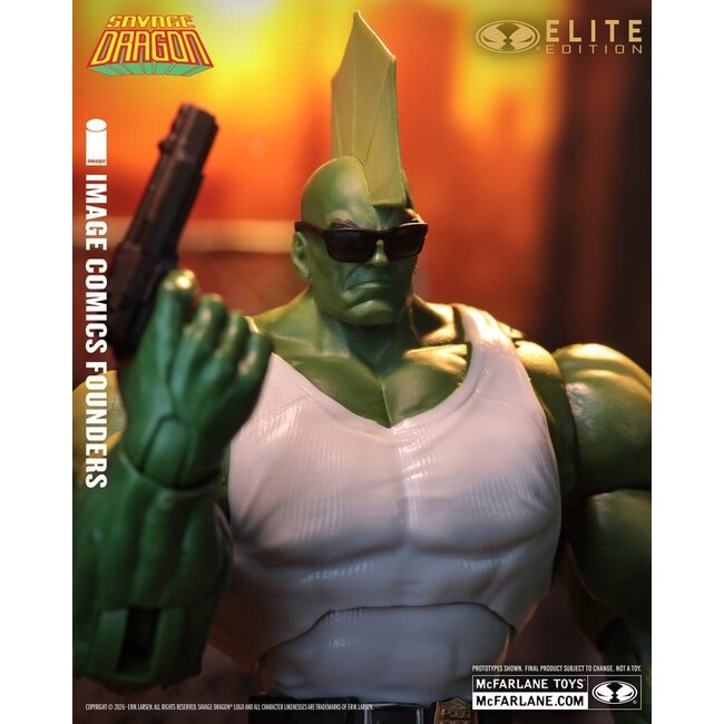 Savage Dragon Image Comics Founders Series McFarlane Elite Edition Action Figure Dragon 20 cm