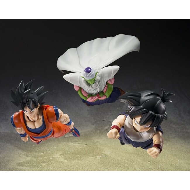 Dragon Ball Z SHFiguarts Actionfigur Son Gohan (Z-Fighters) (Limitierte Edition Z-Fighters Gruppenbasis Ver. A) 11 cm