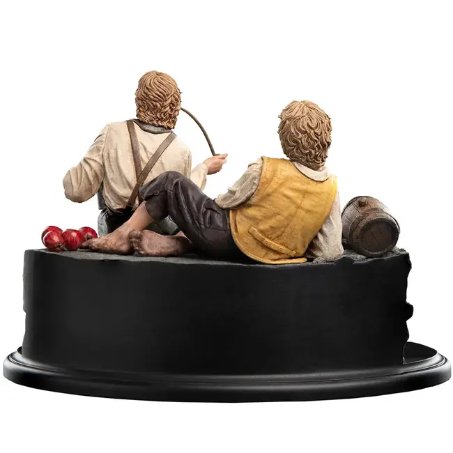 Herr der Ringe Mini-Statue von Merry und Pippin, 12 cm