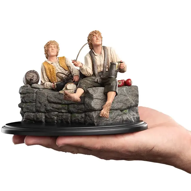 The Lord of the Rings Mini Statue Merry and Pippin 12 cm