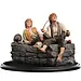 Weta Workshop Herr der Ringe Mini-Statue von Merry und Pippin, 12 cm