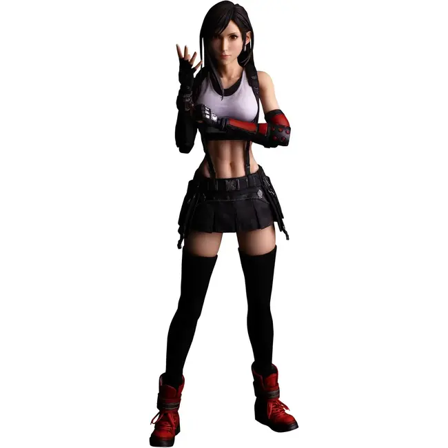 Final Fantasy VII Rebirth Play Arts Shin Actionfigur Tifa Lockhart 25 cm