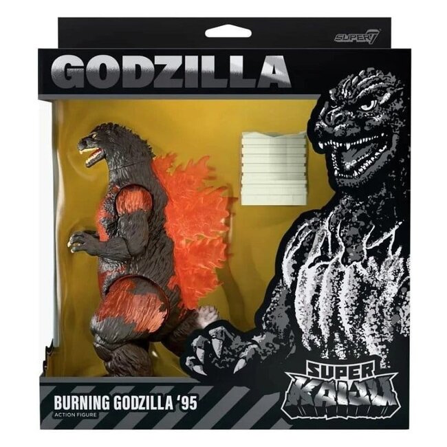 Godzilla Toho Super Kaiju Actionfigur Welle 02 Burning Godzilla '95