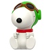 Super7 Vintage Peanuts Fun! Fun! Mini-Figur Snoopy (Fliegerass mit grünem Hut)