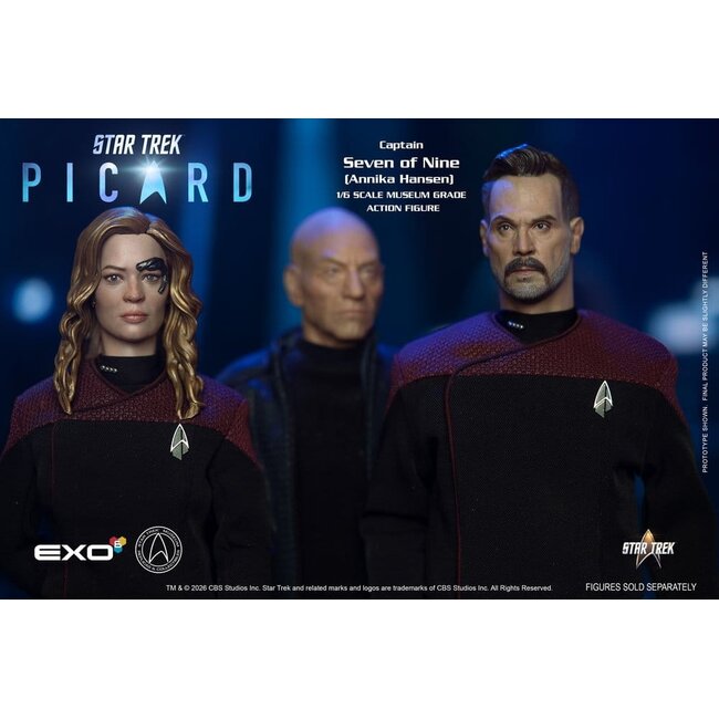 Star Trek: Picard Action Figure 1/6 Captain Seven of Nine 29 cm