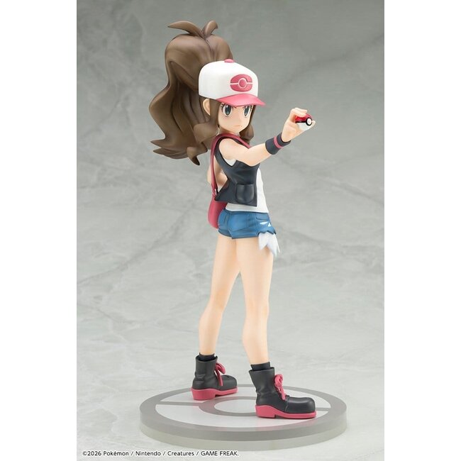 Pokémon PVC-Figur 1/8 Hilda mit Tepig Artfx J 21 cm