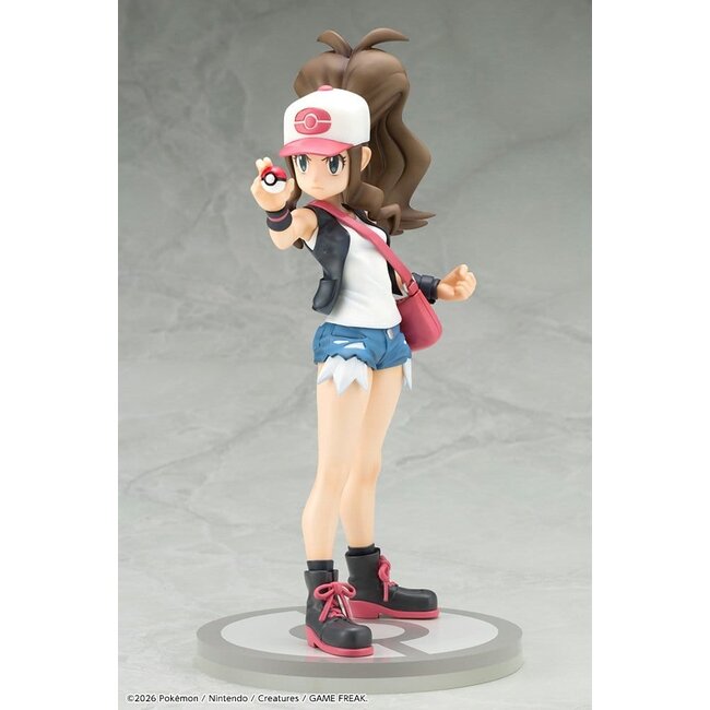 Pokémon PVC-Figur 1/8 Hilda mit Tepig Artfx J 21 cm