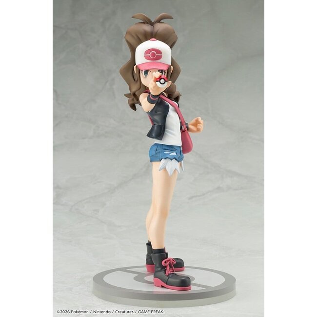 Pokémon PVC-Figur 1/8 Hilda mit Tepig Artfx J 21 cm